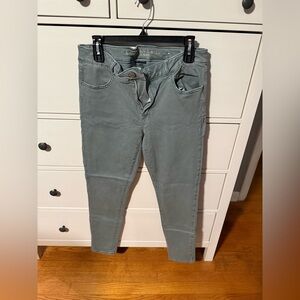 American Eagle Outfitters Women's Skinny Jeans in green